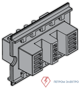 Держатель шины медной L=75мм (уп.24шт) ABB 1STQ007427A0000