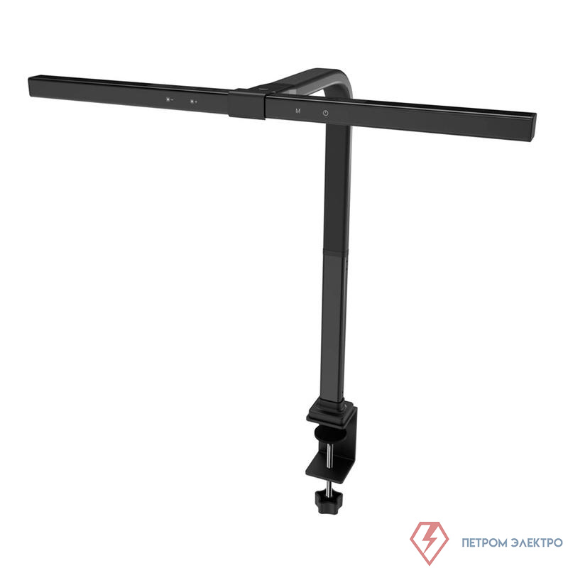 Светильник Гефест для работы с мониторами Д LED 10Вт с регулированием уровня яркости и температуры свечения черн. Трансвит 45576