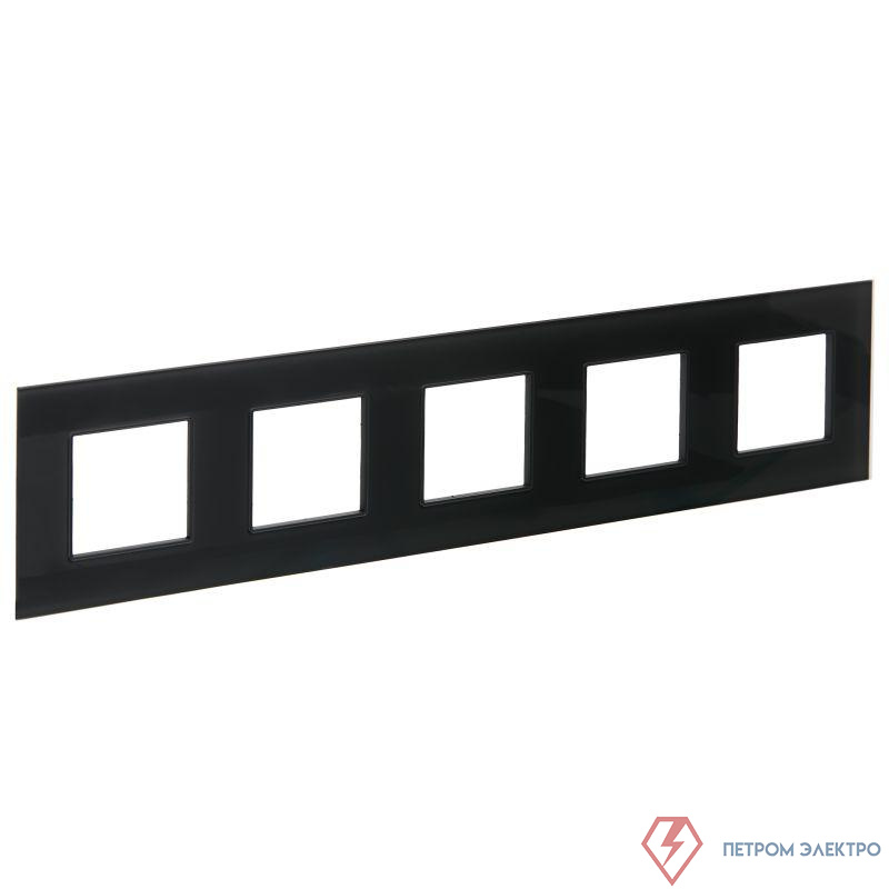 Рамка 5-м SKANDY SK-F25G стекло графит IEK SK-M52-G-K53