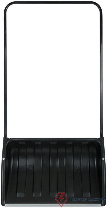 Скрепер для уборки снега пластиковый металлическая ручка 700x465x1360мм КУРС 68135