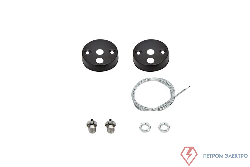 Крепление подвесное для PSO-01 S-2х1.0м BLACK (для 24Вт/36Вт) черн. JazzWay 5052314