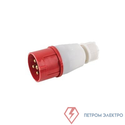 Вилка переносная PPC 014 3P+PE 16А 380В IP44 Pro JazzWay 5072275