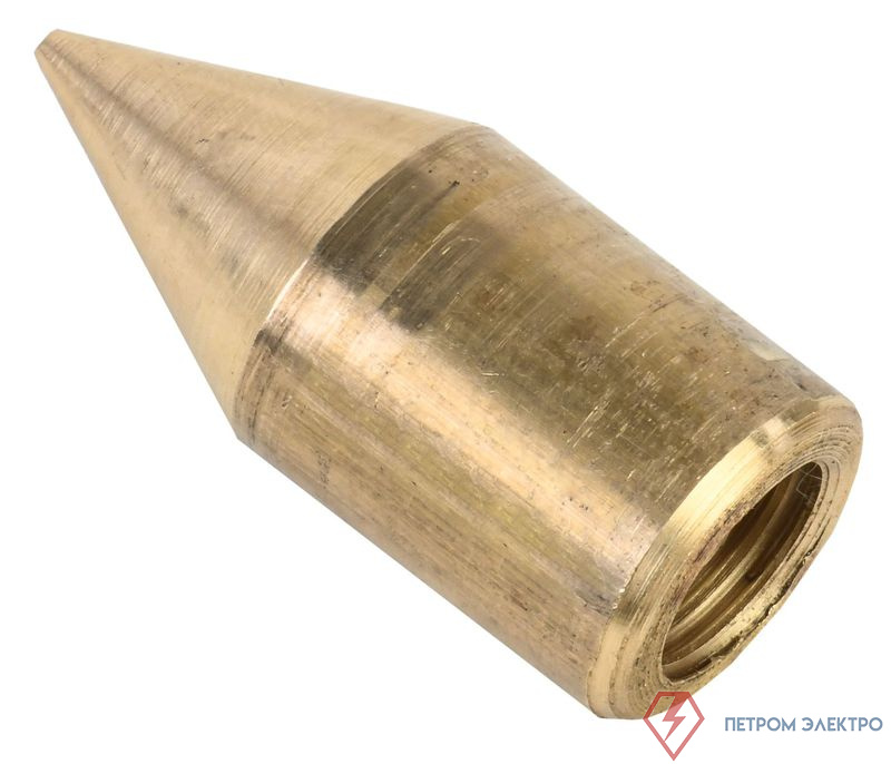 Наконечник заземления d18мм латунь IEK ZNZ10-40-018