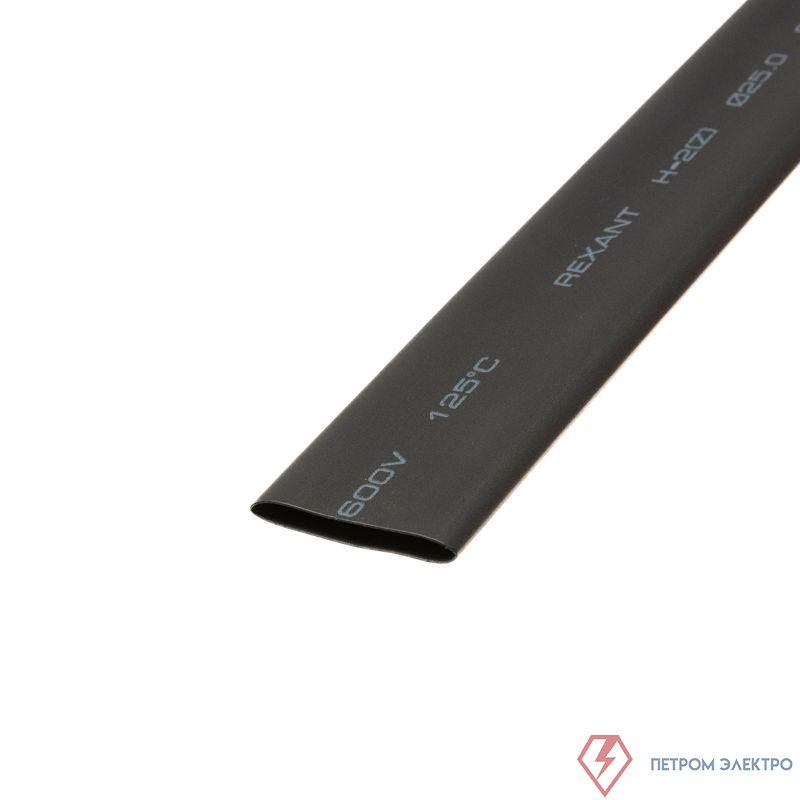 Трубка термоусадочная ТУТ нг 25.0/12.5 черн. 1м Rexant 22-5008