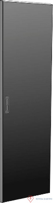 Дверь металлическая для шкафа LINEA N 18U 600мм черн. ITK LN05-18U6X-DM