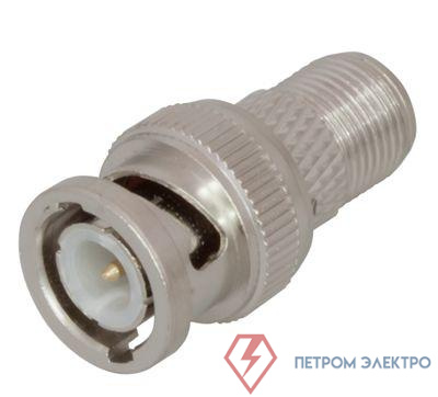 Разъем штекер BNC-гнездо F (уп.50шт) Rexant 05-3201