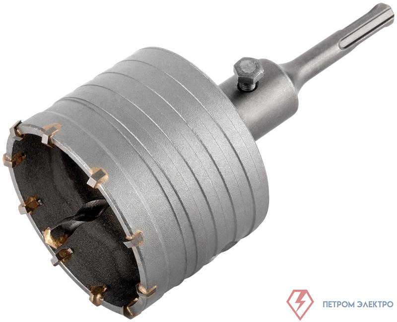 Коронка кольцевая по бетону 80мм хвостовик 110мм в сборе FIT 33447