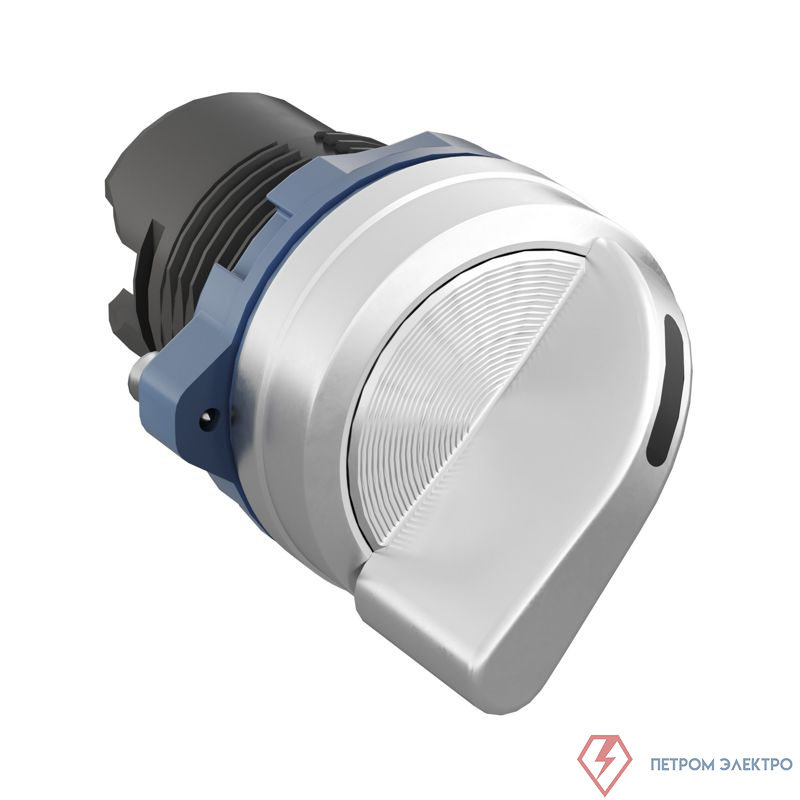 Головка переключателя на 2 положения с фиксацией стандартная ручка алюм. черн. DKC M22S-L2A