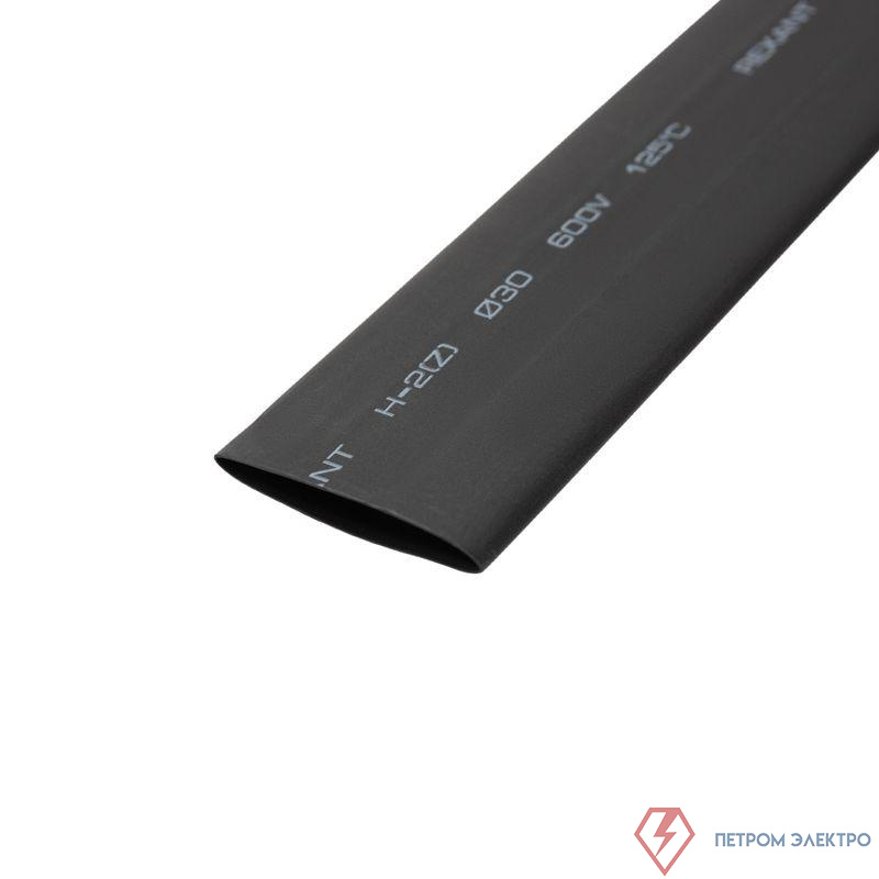 Трубка термоусадочная ТУТ нг 30.0/15.0 черн. 1м Rexant 23-0006