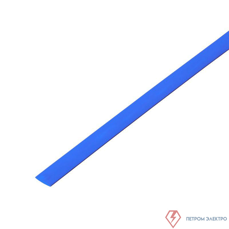 Трубка термоусадочная ТУТ нг 4.0/2.0 син. 1м Rexant 20-4005