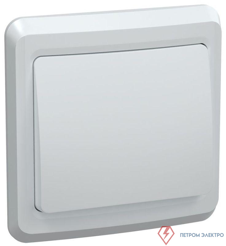 Выключатель 1-кл. СП Вега 10А IP20 ВС10-1-0-ВБ бел. GENERICA EVV10-K01-10-DM