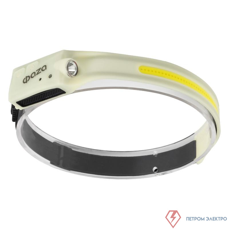 Фонарь аккумуляторный налобный ФАZА AccuFH3-L3W/L3W-GLOW 3Вт COB+3Вт XPE (5режимов упраление жестами) IP44 ФАZА 5061729