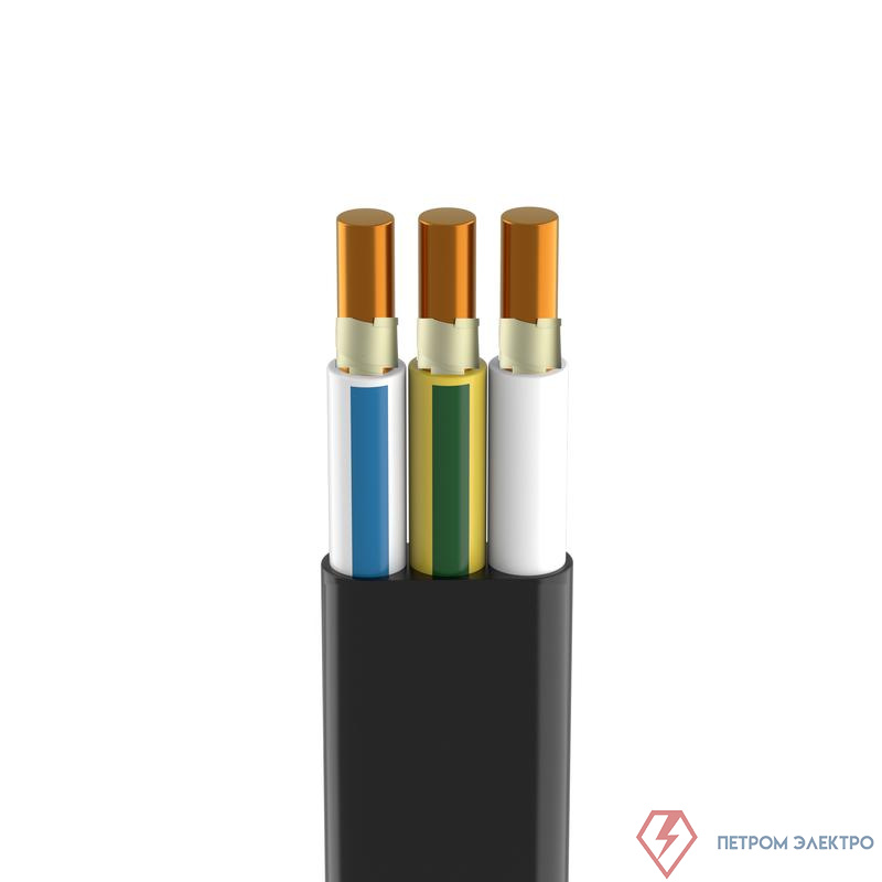 Кабель ВВГ-Пнг(А)-FRLS 3х1.5 ОК (N PE) 0.66кВ (уп.100м) Кабэкс ТХМ00395287