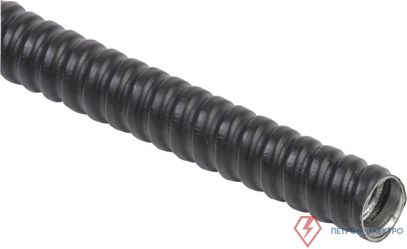 Металлорукав Р3-ЦПнг-25 d25мм с протяжкой черн. ELASTA (уп.20м) IEK CMP10-25-020