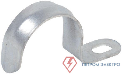 Скоба крепежная однолапковая d14-15мм метал. (уп.10 шт) IEK CMAT10-14-010