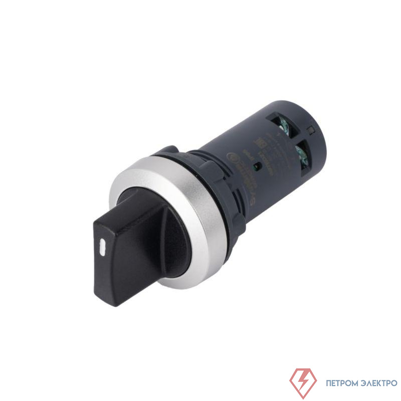 Переключатель SB7 моноблочный 22мм 3поз. с фиксацией металл 2НО IP65 SE SB7ED33