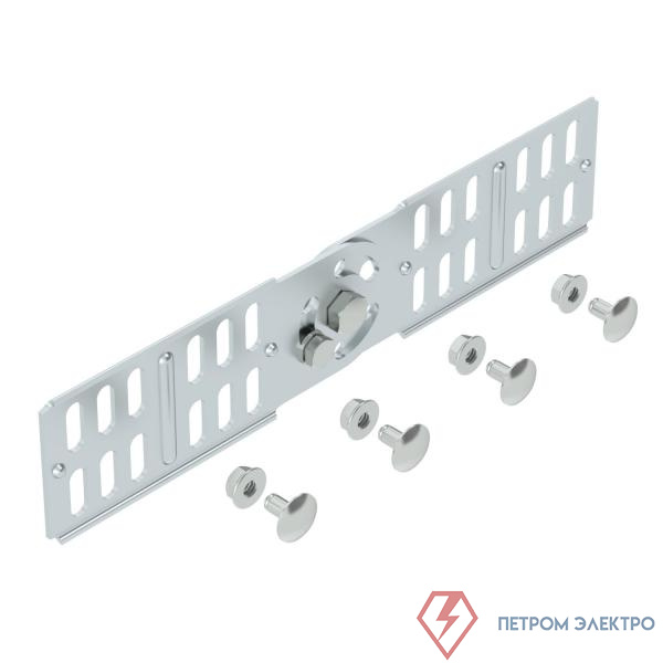 Комплект для кабельного лист. лотка соединительный шарнирный H=60мм RGV 60 FS (болт + шайба + гайка) OBO 7082010