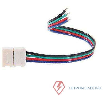 Коннектор PLSC-10х4/15/4pin (5050 RGB) (уп.5шт) JazzWay 1017161