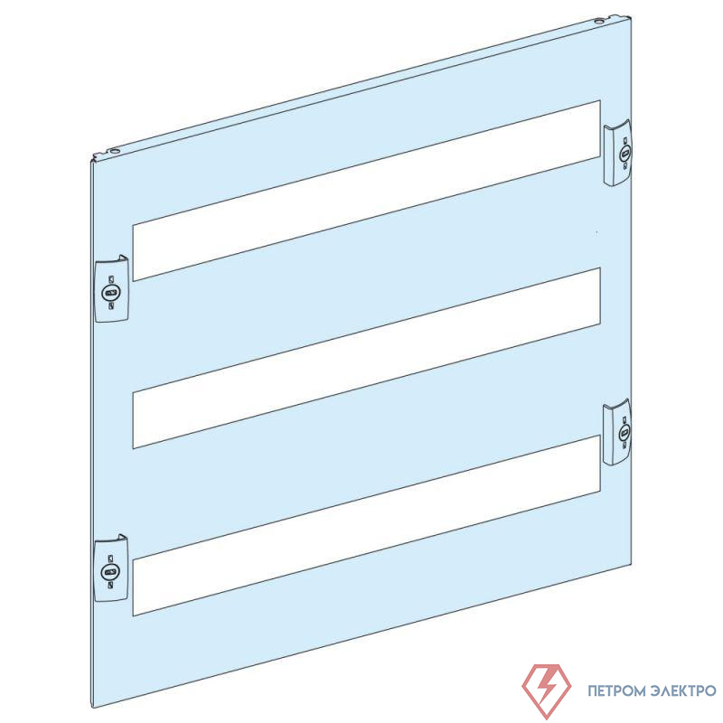 Панель передняя с вырезом 8М 3 ряда SchE LVS03223