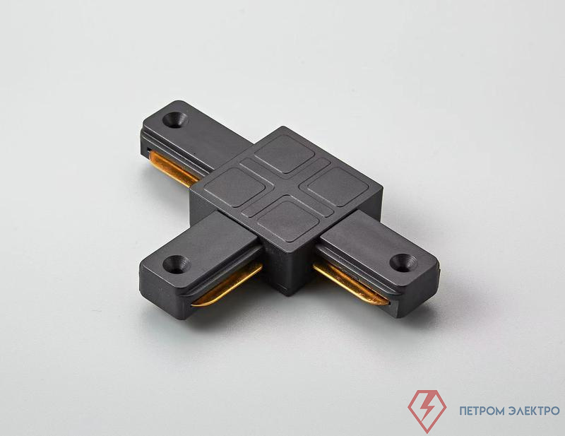 Коннектор T-образный PTR P CT-BL пластик черн. JazzWay 5052154