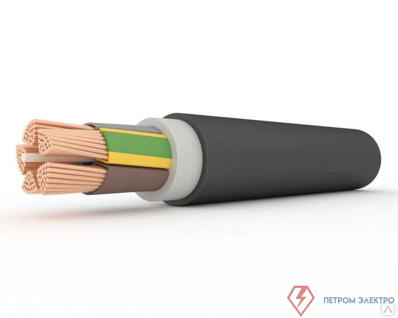 Кабель ВВГнг(А)-LS 5х50 МС (N PE) 0.66кВ (м) Агрокабель 10037