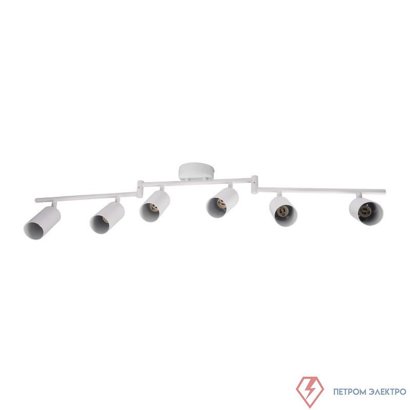 Светильник PCL-0606 6xGU10 IP20 230В WH настен./потолочн. декор. под лампу JazzWay 5066786
