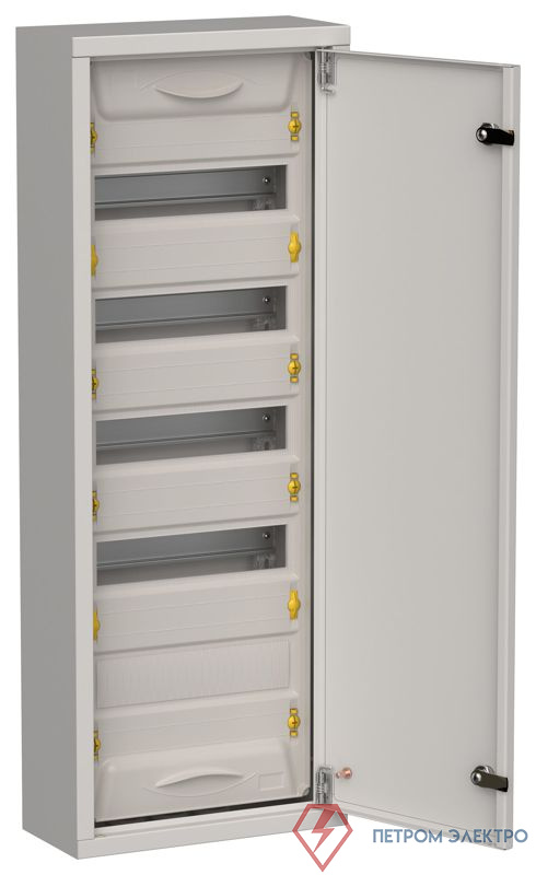 Корпус ЩРн-60 (1х60) TITAN 5 835х310х140 IP31 метал. сер. IEK TI5-50-N-060-31-7035