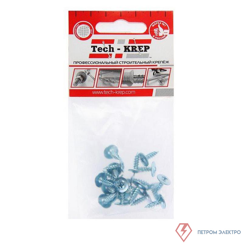 Саморез усиленный для тонкого метал. листа 4.2х13 (пакет) (уп.22шт) Zitar 102387