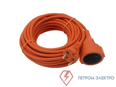 Удлинитель-шнур 1х10м без заземл. 6А IP20 2х0.75 TOKOV ELECTRIC TKE-SS10-075