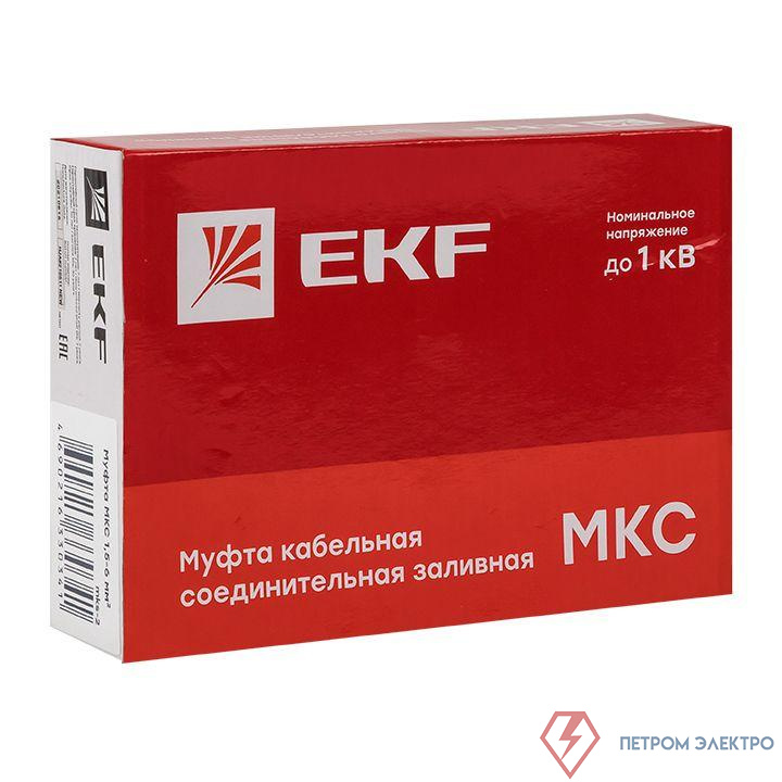 Муфта соединительная заливная МКС(Б) 1.5-6кв.мм (клеммник) PROxima EKF mks-2-k-b